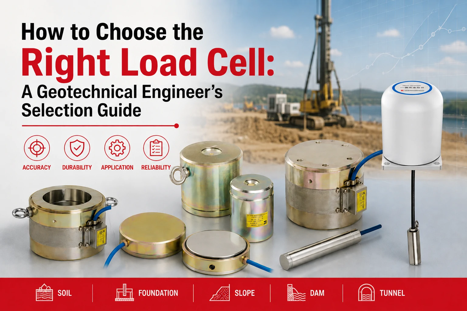 How to Choose the Right Load Cell: A Geotechnical Engineer&rsquo;s Selection Guide